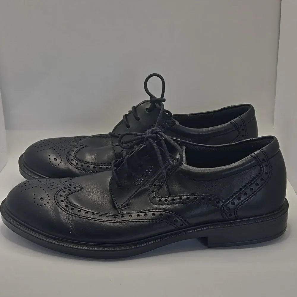 ECCO Metropole London Wingtip Oxford Shoes Men's Sz 11 Preppy Business Casual